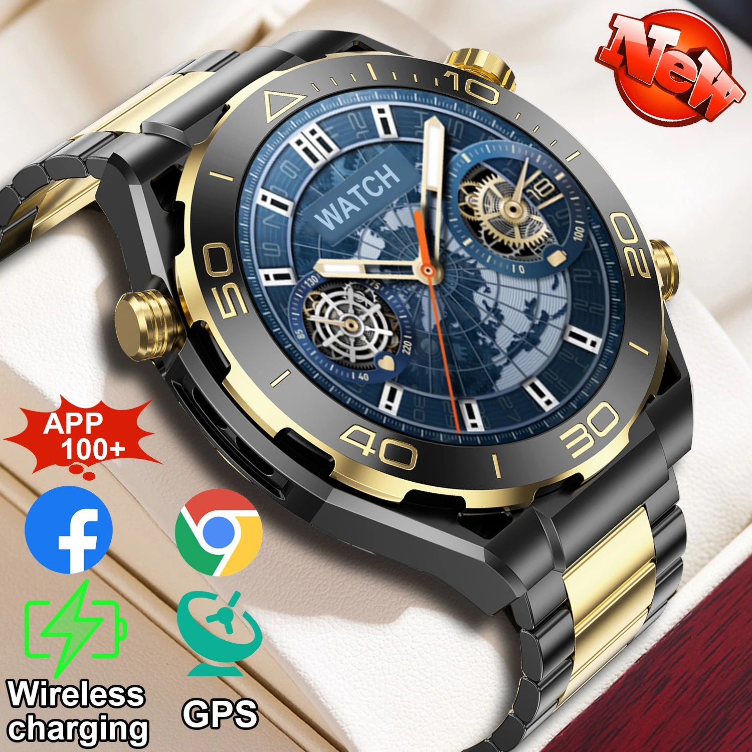 2025New Ʈ ð Z91 Pro Max  ƿ Ʈ   AI   ȭ ǰ ͸  GPS Smartwatch